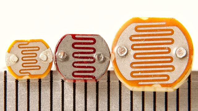 cadmium sulfide photoresistors