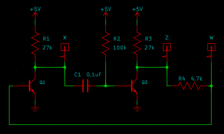 monostable multivibrator