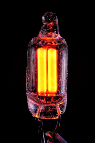 the classic NE-2 neon glow lamp