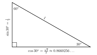 30-60-90 triangle