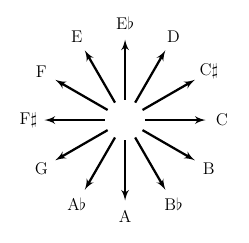 circle of notes