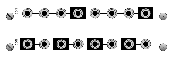 two panel designs for unpowered modules