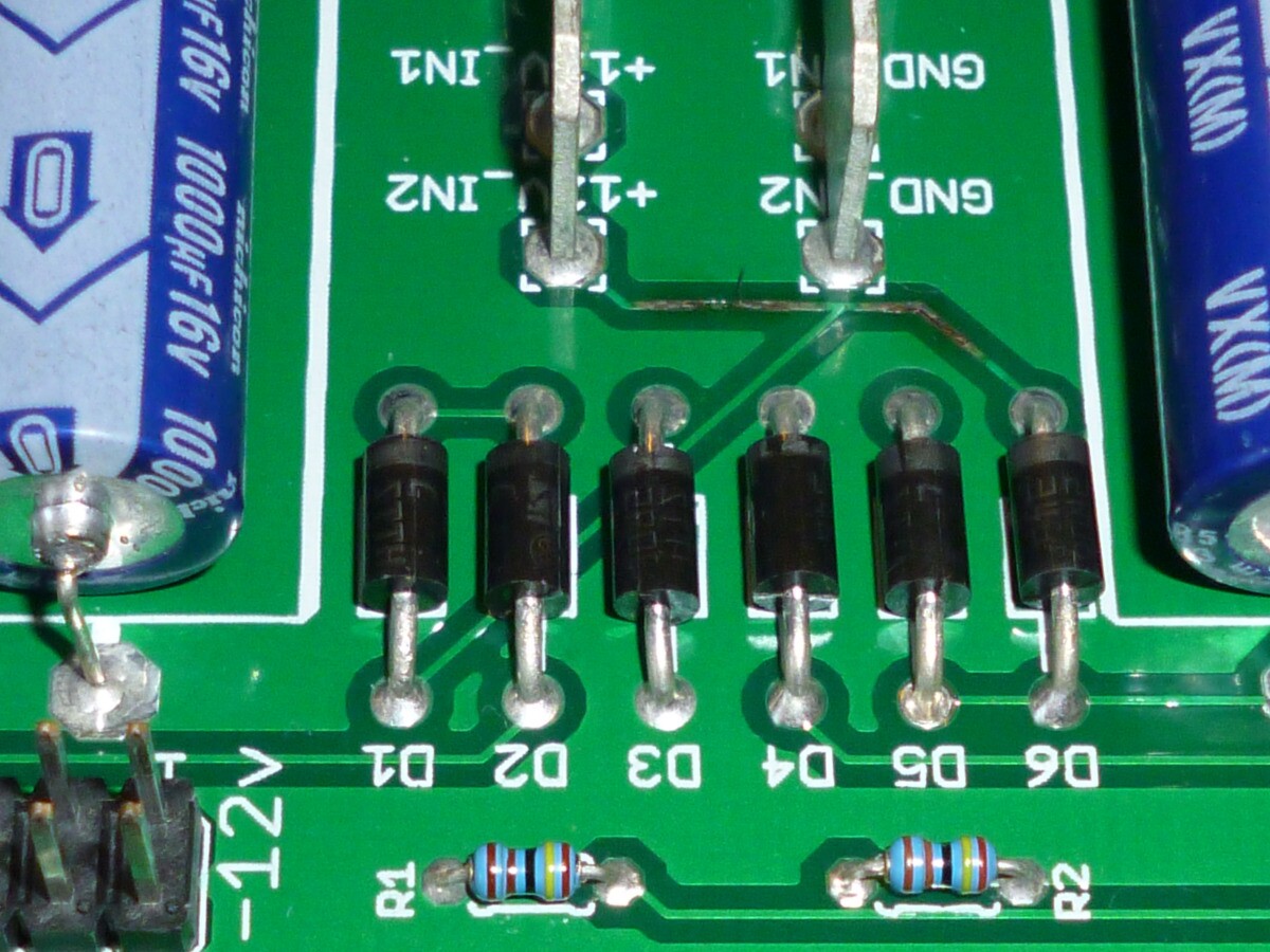 burned-up power trace