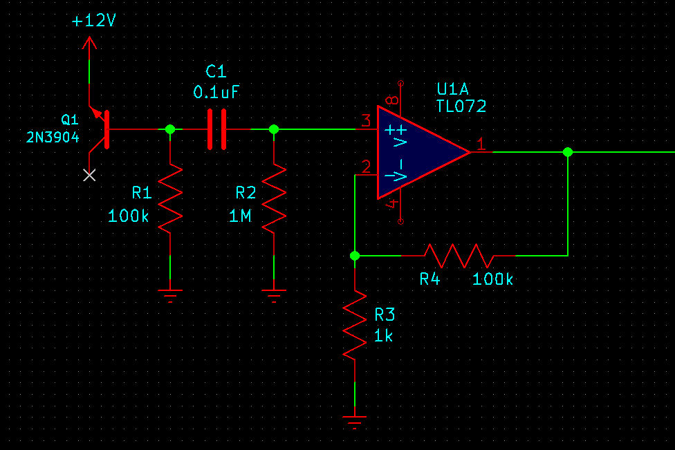 2N3904 with 12V in reverse across the base-emitter junction