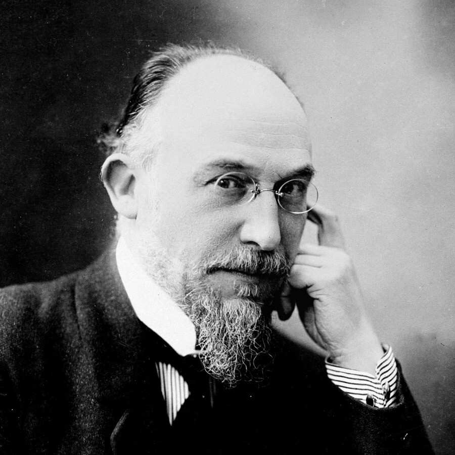 portrait of
Eric Satie