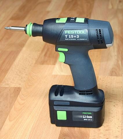 photo of an electric screwdriver