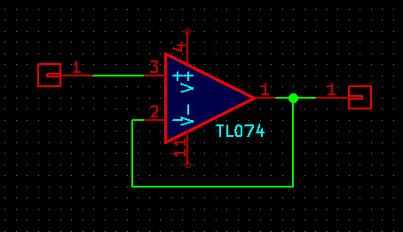 basic non-inverting buffer circuit