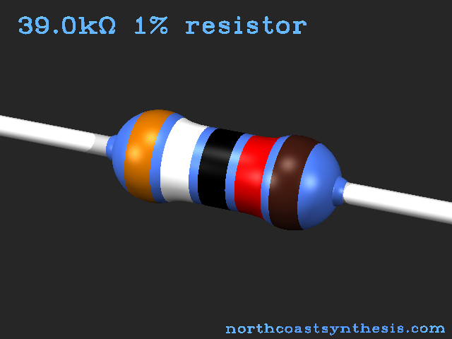 39.0kΩ 1% resistor